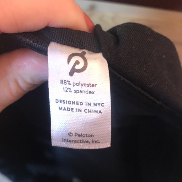 Peloton Black Core Logo Leggings Size Small - Picture 7 of 9